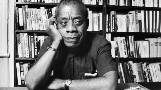 Photo of James Baldwin 