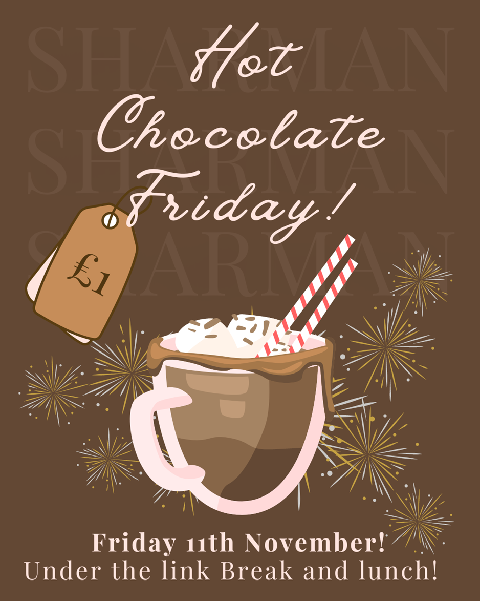 Sharman Hot Chocolate Sale Sharman Hot Chocolate Sale
