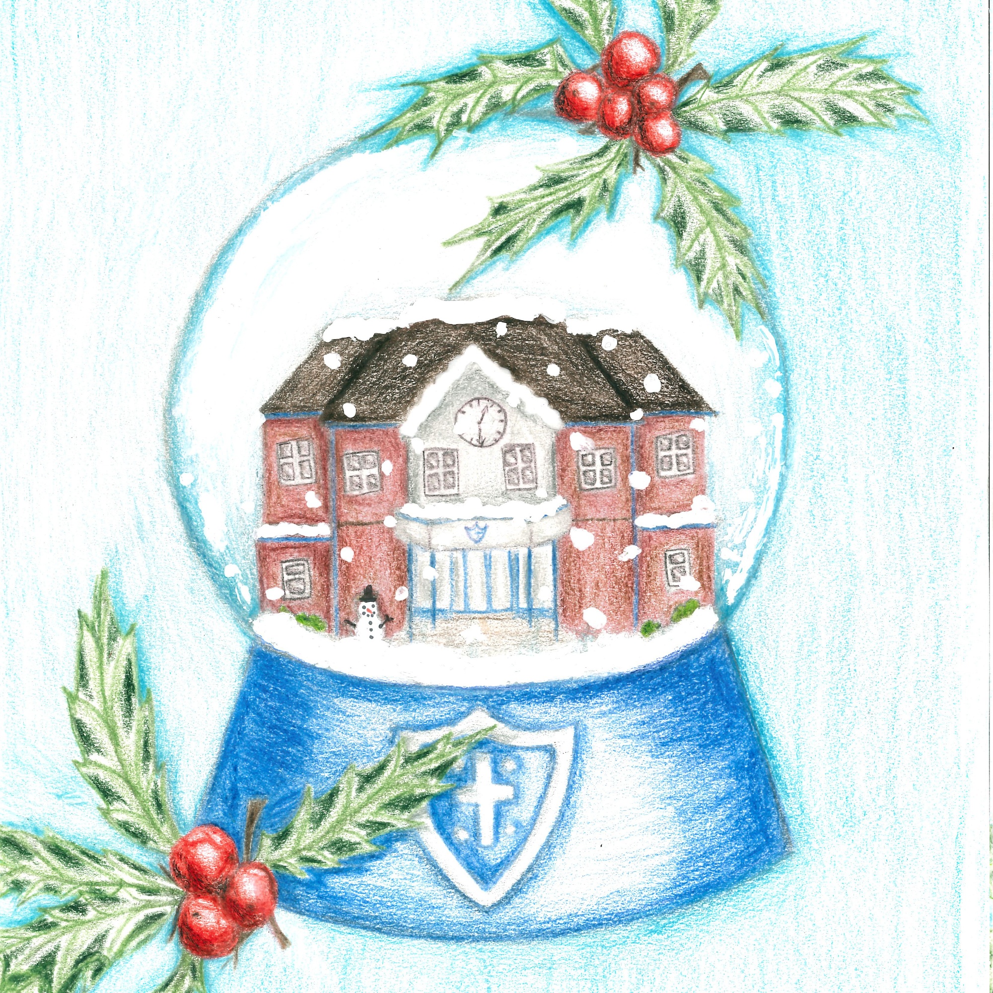 KS4 2nd Prize Snow Globe Design