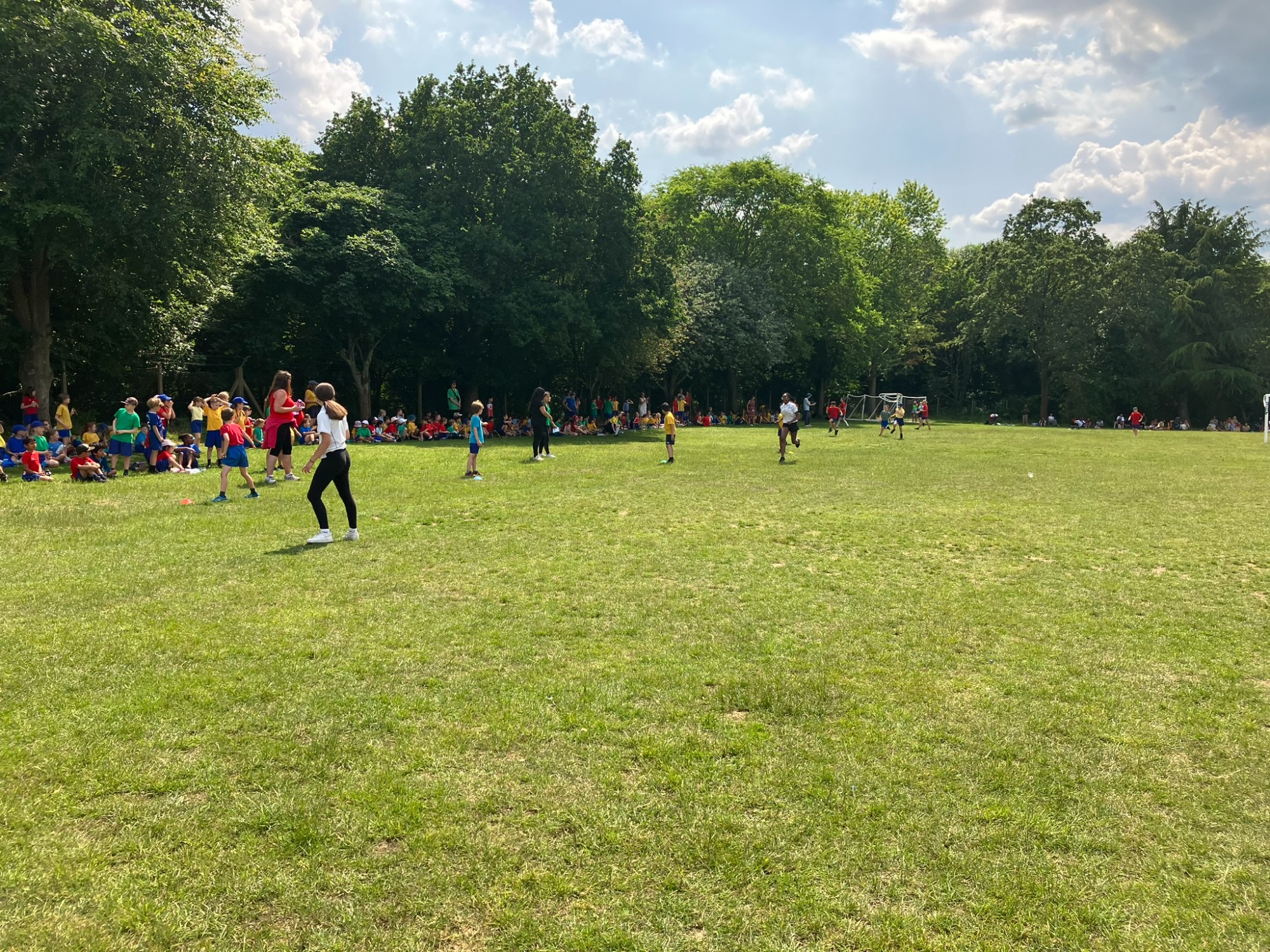 Warlingham students assist at Atwood Sports Day 