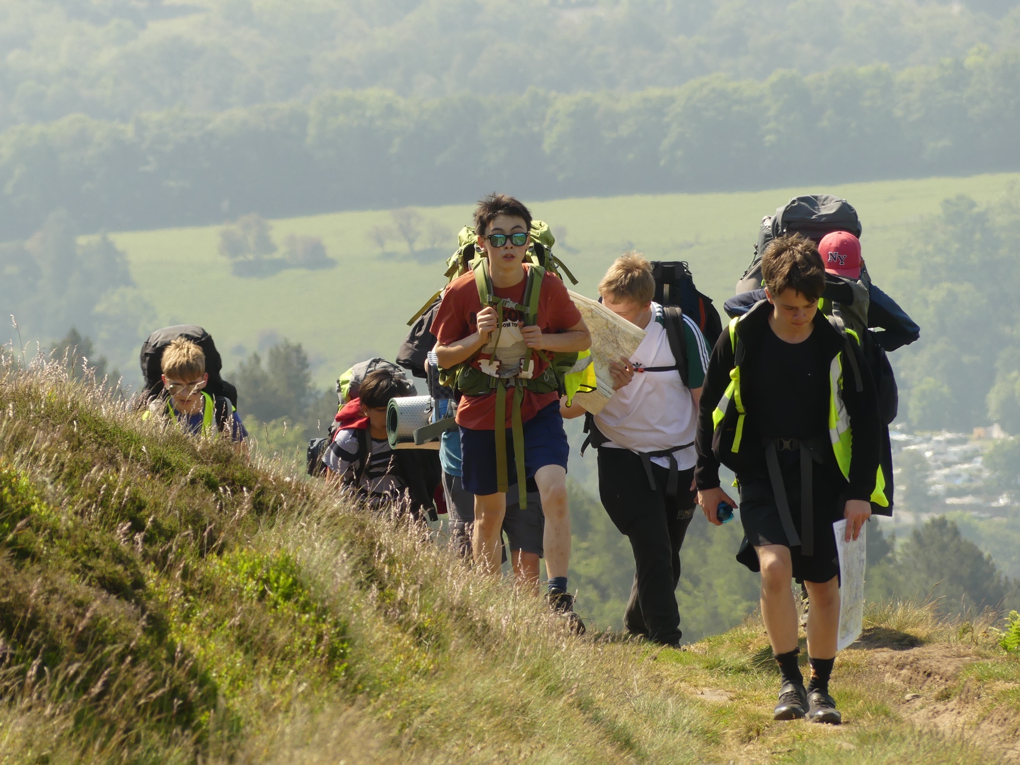 Year 10 Students on Silver DofE Final Expedition 