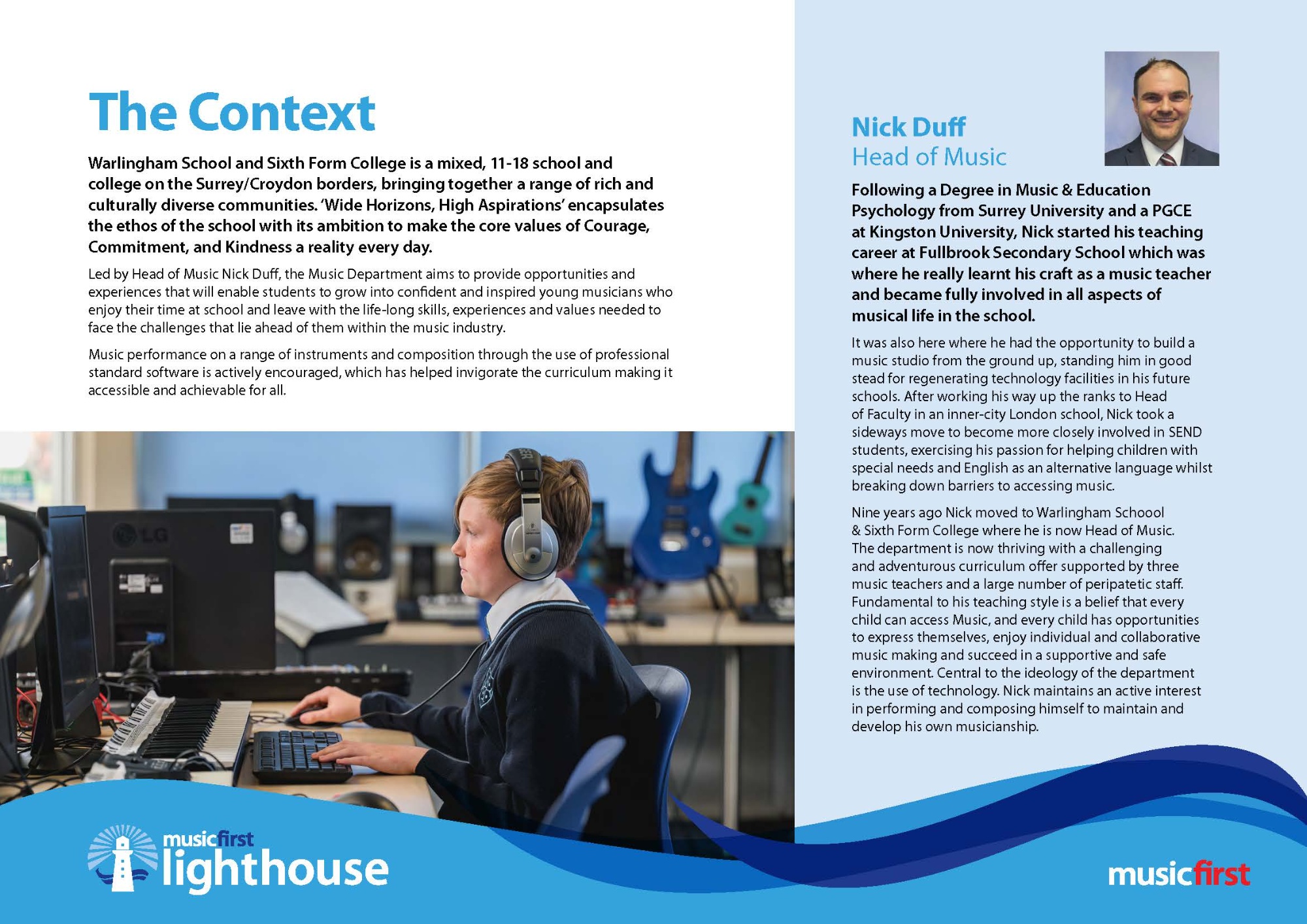 MusicFirst Lighthouse Case Study 