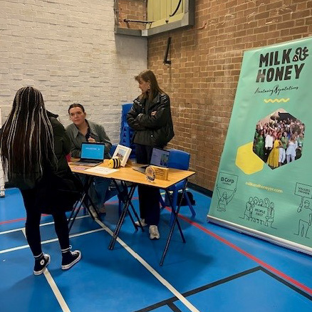 Milk & Honey PR Exhibiting at Futures First Careers Fair 