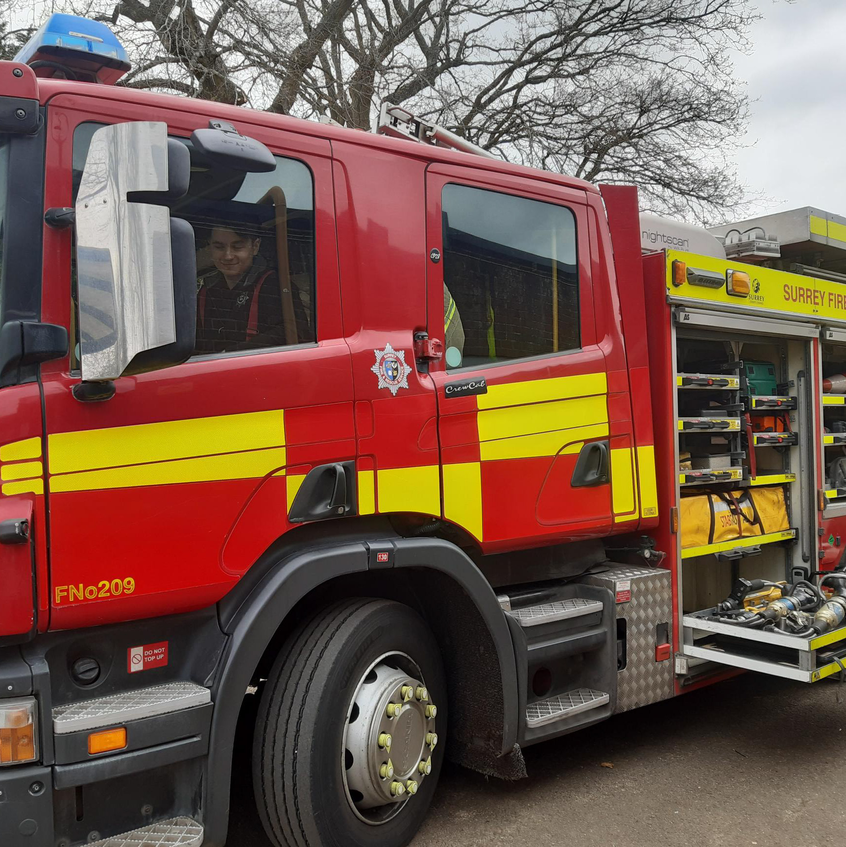 Surrey Fire & Rescue exhibiting at Futures First Careers Fair 