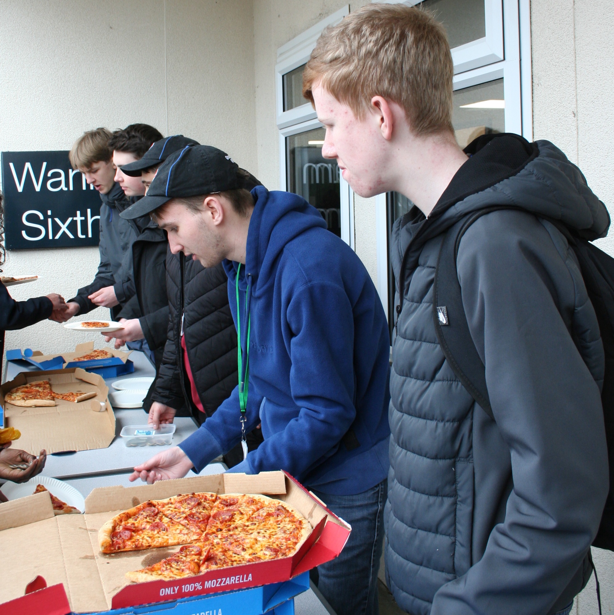 College Charity Pizza Sale 