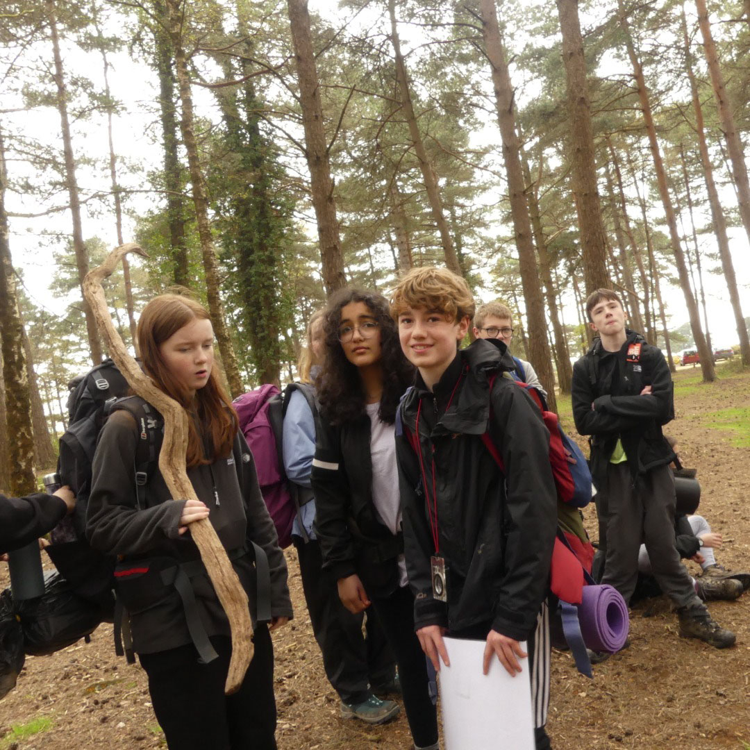 Year 9 Group on DofE Bronze Practice Weekend