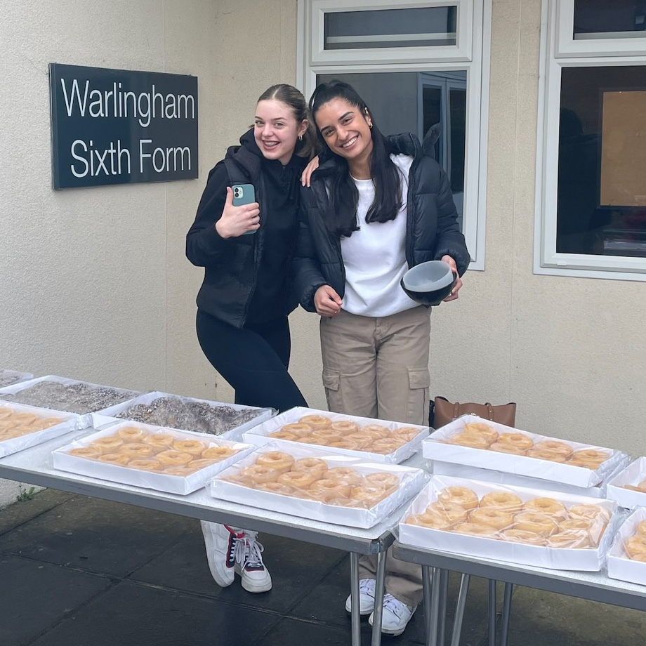 College Charity Doughnut Sale 