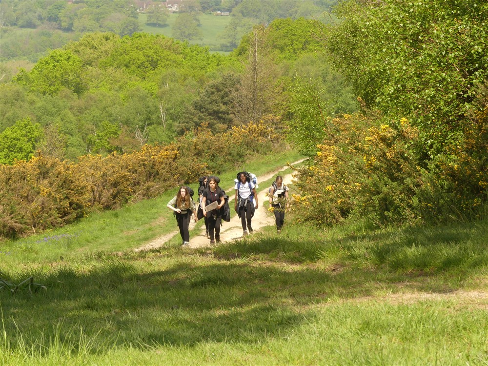 Group of Year 9 Students on Bronze DofE Final Expedition