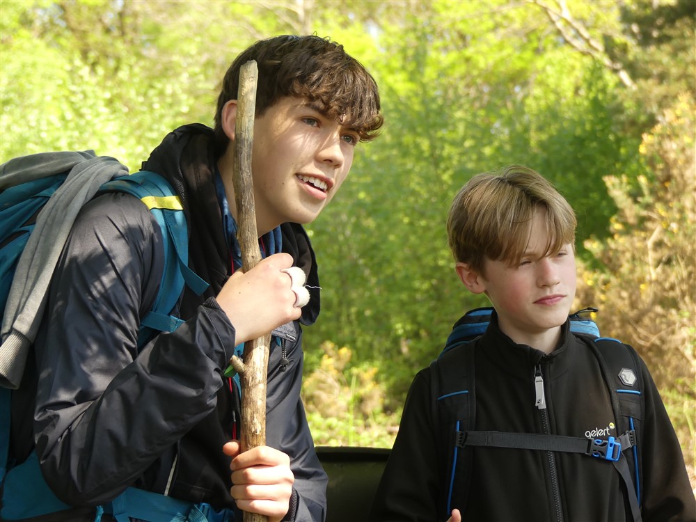 Group of Year 9 Students on Bronze DofE Final Expedition