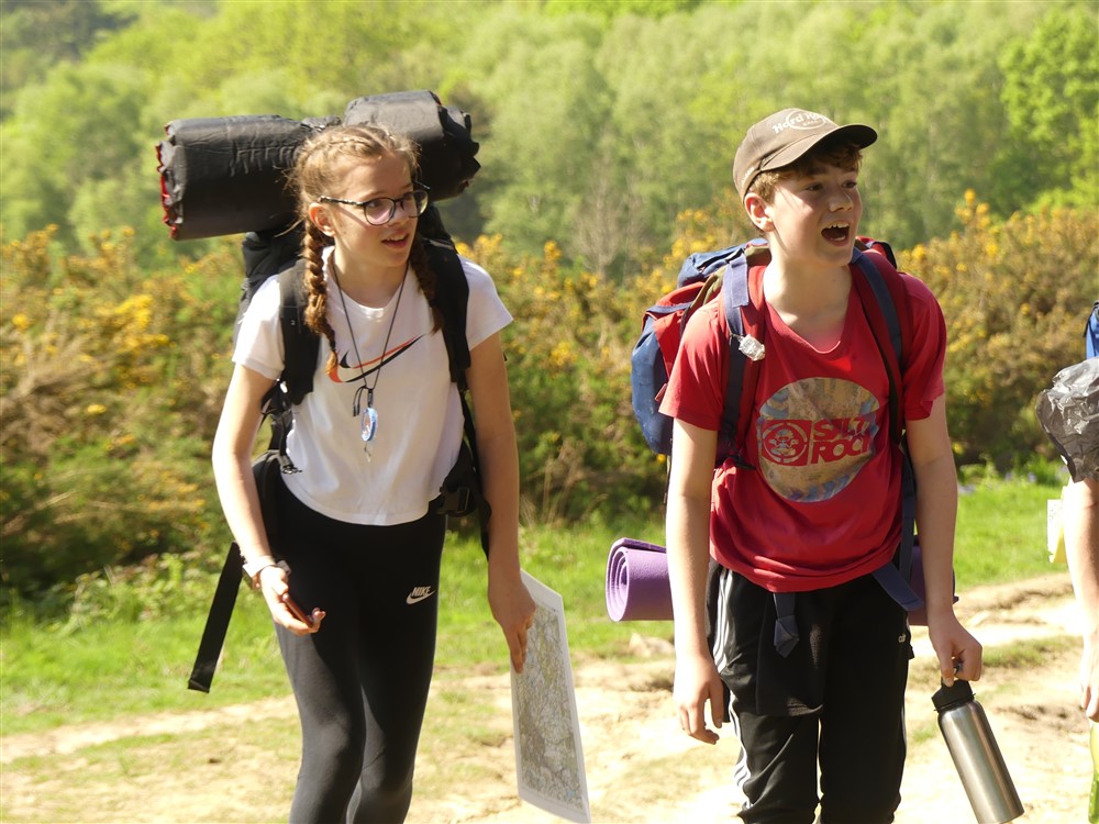 Group of Year 9 Students on Bronze DofE Final Expedition