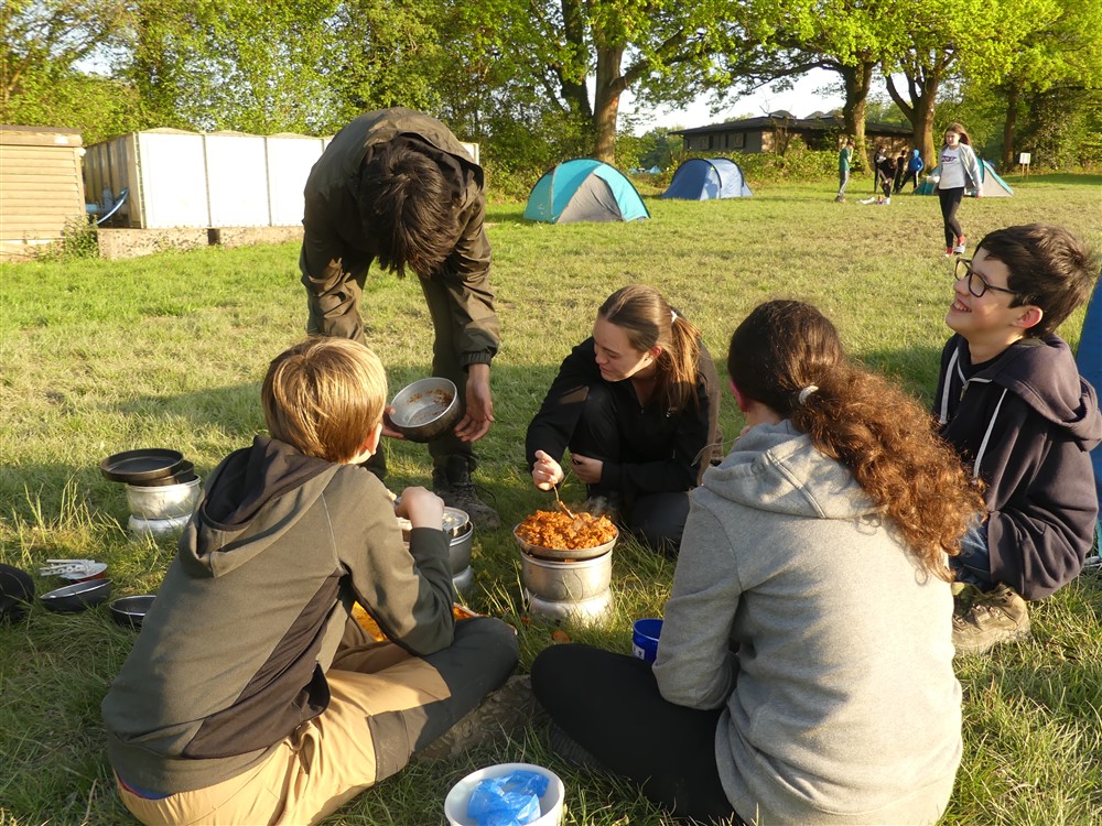 Group of Year 9 Students on Bronze DofE Final Expedition