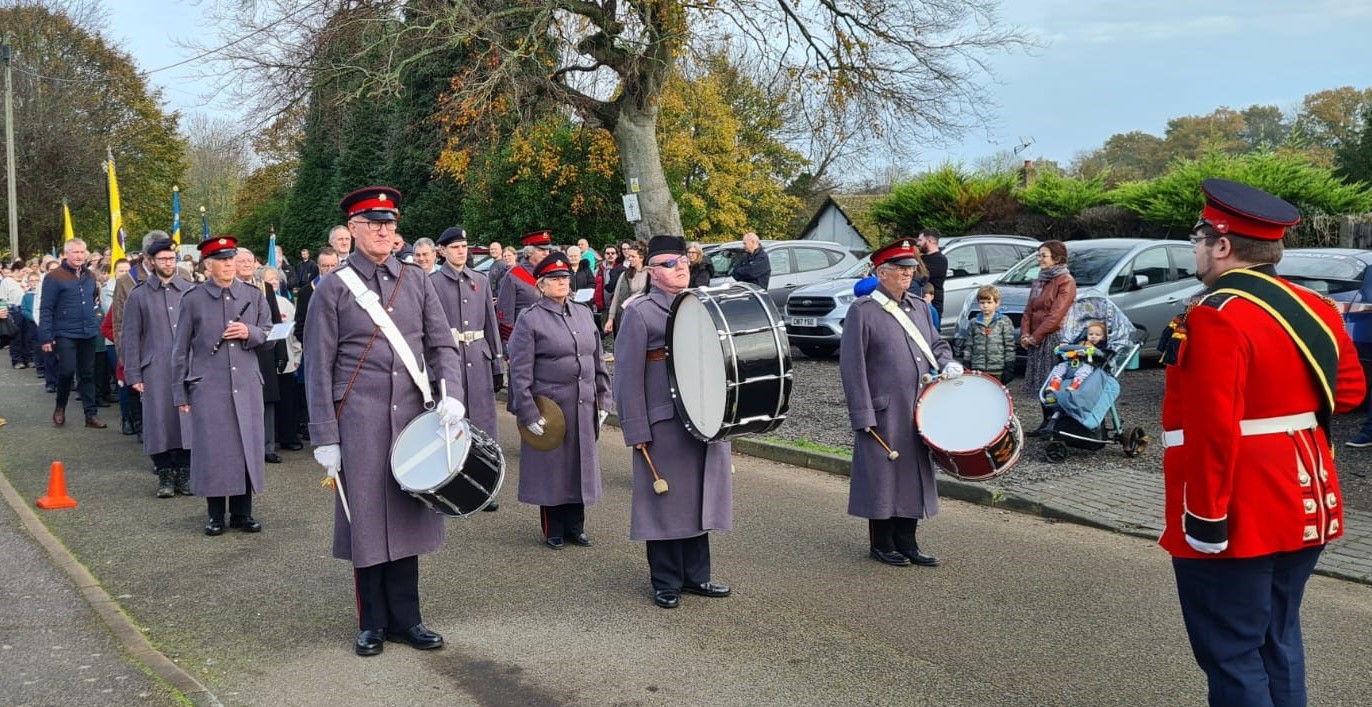 Warlingham on The Green Remembrance parade 