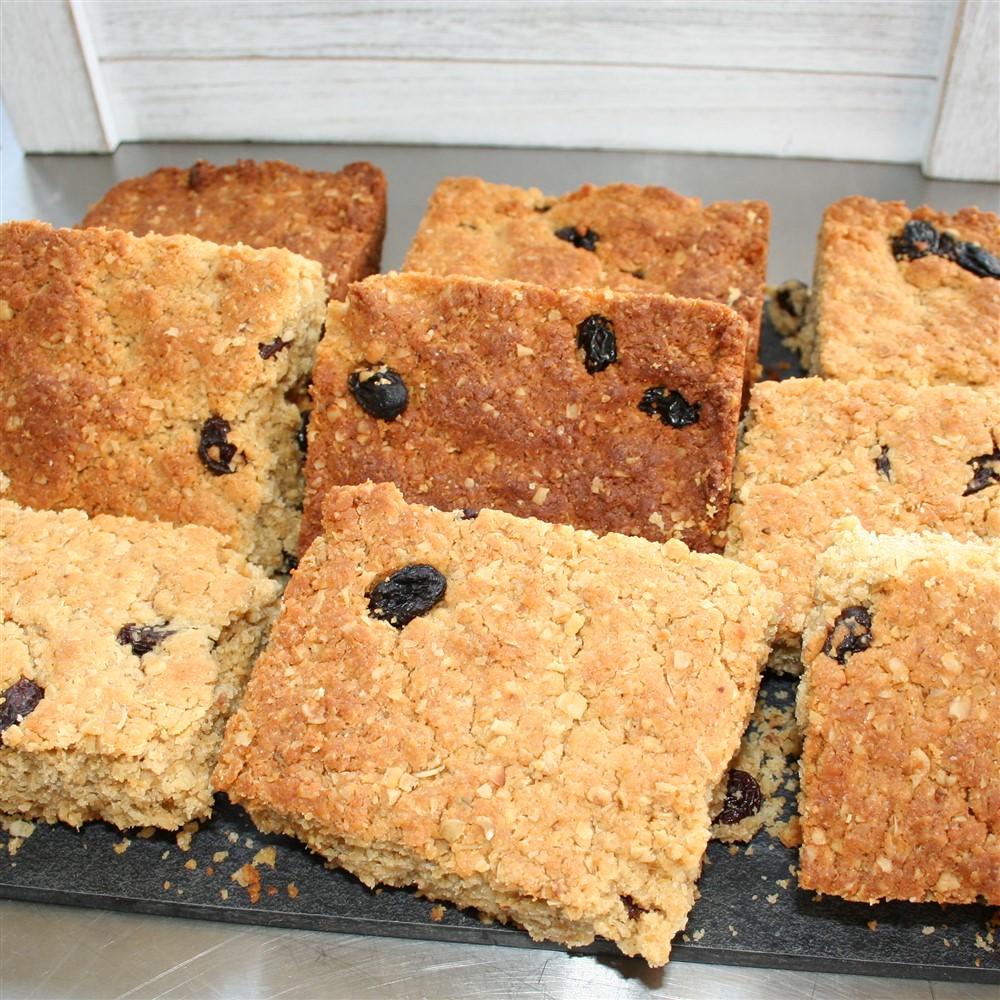 Photo of fruity flapjacks