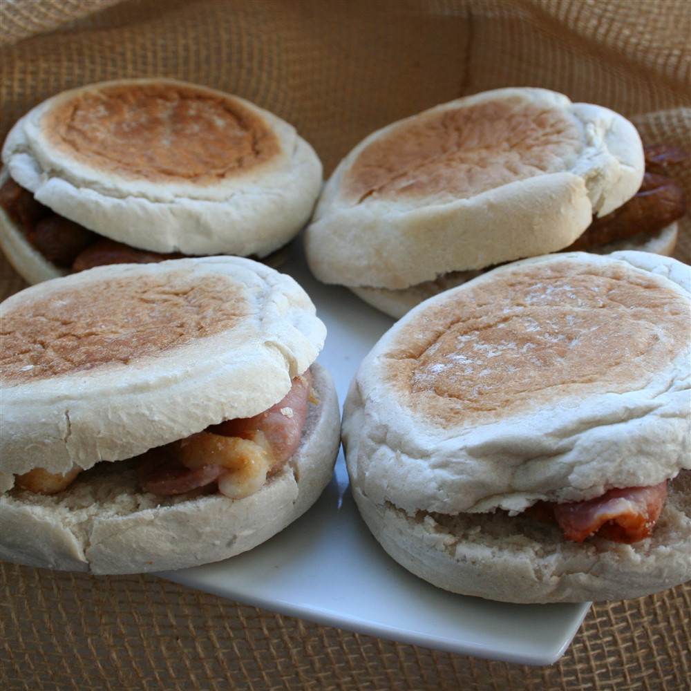 Photo of sausage and bacon muffins 